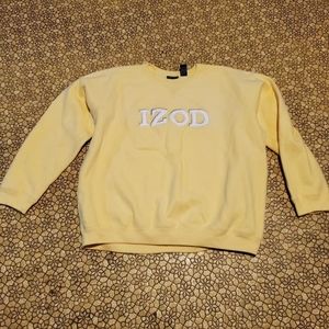 Vintage izod crewneck size large